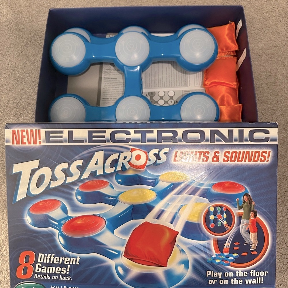 VTG Electric Toss Across Family Game - ‘2008 Edition (Perfect Condition)!